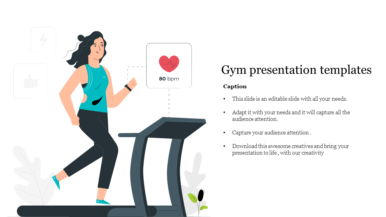 gym presentation templates